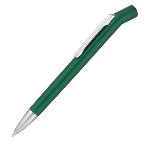 Ручка шариковая "George", цвет зеленый