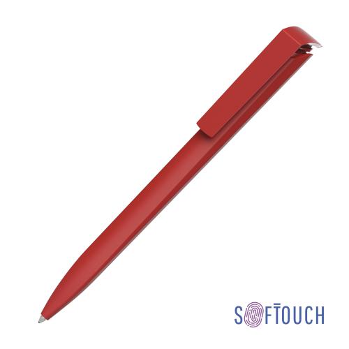 Ручка шариковая TRIAS SOFTTOUCH, цвет красный