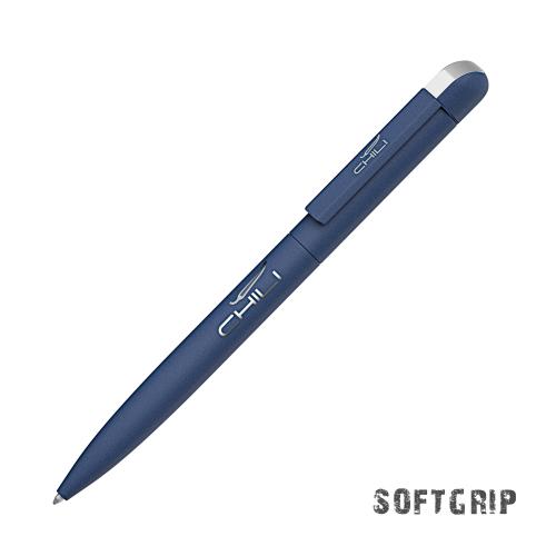 Ручка шариковая "Jupiter SOFTGRIP", темно-синий, покрытие soft grip, арт. 6950-21 - вид 1 из 2