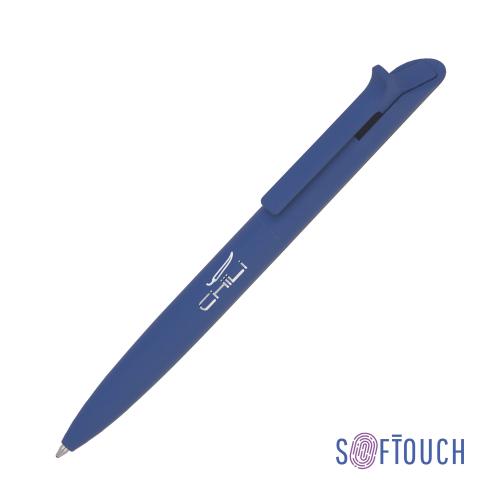 Ручка шариковая "Uran", темно-синий, покрытие soft touch, арт. 6904-21S - вид 1 из 2