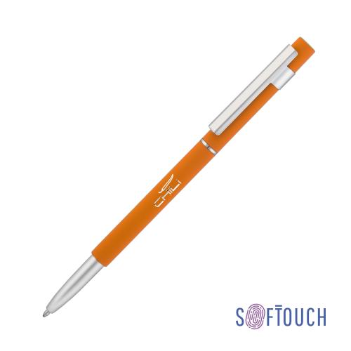 Ручка шариковая "Star", покрытие soft touch, цвет оранжевый