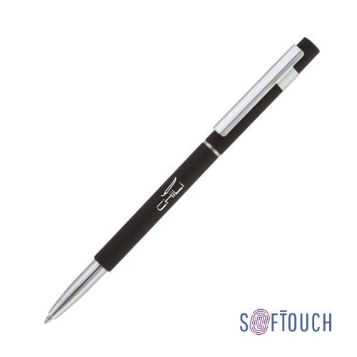 Ручка шариковая "Star", покрытие soft touch, цвет черный