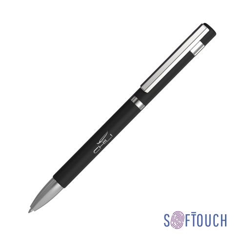 Ручка шариковая "Mars", черный, покрытие soft touch, арт. 6833-3S - вид 1 из 4