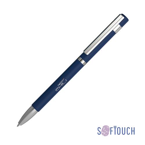Ручка шариковая "Mars", покрытие soft touch, цвет темно-синий