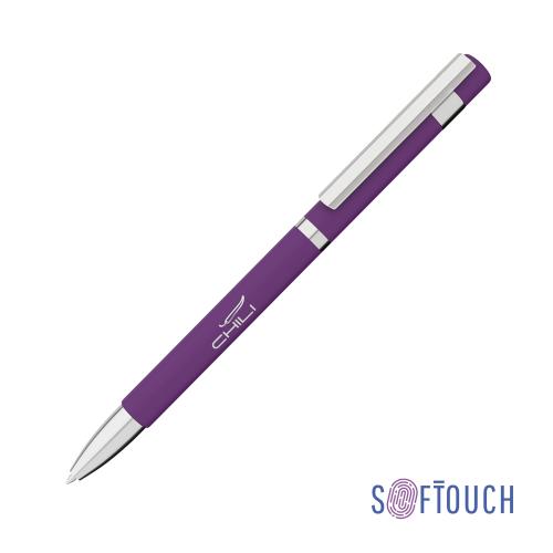 Ручка шариковая "Mars", фиолетовый, покрытие soft touch, арт. 6833-350S - вид 1 из 4