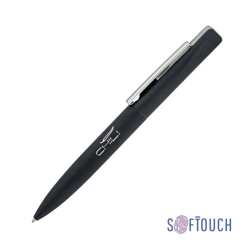 Ручка шариковая "Mercury", черный, покрытие soft touch, арт. 6827-3S - вид 1 из 5
