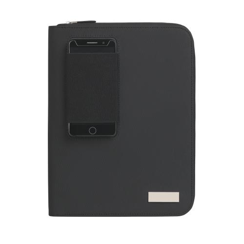 Папка с зарядным устройством 5000 mAh и блокнотом, черная, арт. 7409-3 - вид 1 из 4