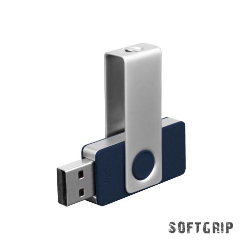 Флеш-карта TWISTAsoftgrip MS, 8Гб, темно-синий, арт. KP110-21/8Gb - вид 1 из 2