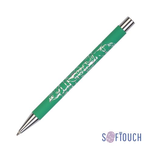 Ручка шариковая "Aurora", зеленый, покрытие soft touch, арт. 6818-6S - вид 1 из 5