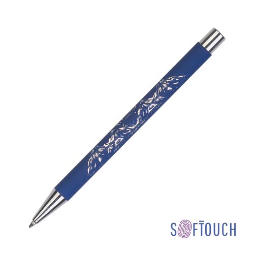 Ручка шариковая "Aurora", темно-синий, покрытие soft touch, арт. 6818-21S - вид 1 из 5