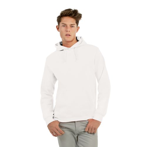 Толстовка с капюшоном ID.003, белая/white, размер XXXL, арт. 3747-1 - вид 1 из 3