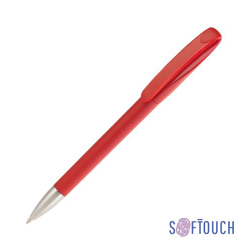 Ручка шариковая BOA SOFTTOUCH M, красный, покрытие soft touch, арт. 41178-4 - вид 1 из 3