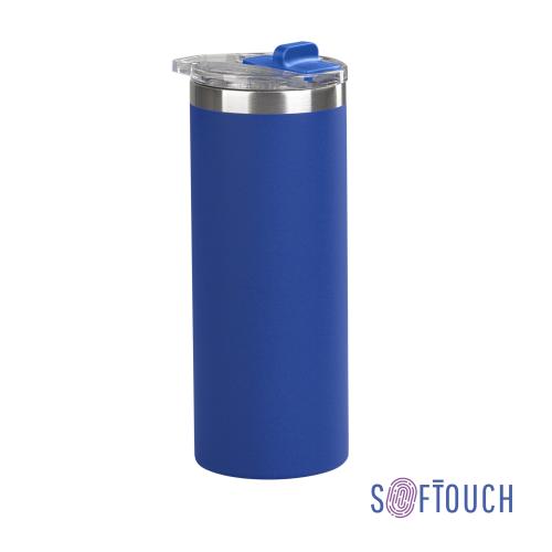 Термостакан "Хилтон", покрытие soft touch, 0,48л., синий, арт. 6380-2 - вид 1 из 5
