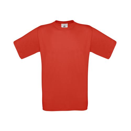 Футболка Exact 190, красная/red, размер L, арт. 3711-4 - вид 1 из 3