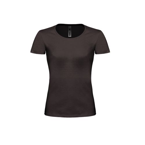 Футболка женская Exact 190 Top/women, черная/black, размер M, арт. 3730-3M - вид 1 из 2