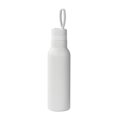 Бутылка для воды "Фитнес" с одной стенкой, пудра, 0,7 л., белый, арт. 6358-1SG - вид 1 из 6