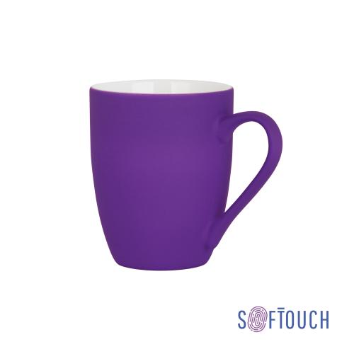 Кружка "Trend", покрытие soft touch, фиолетовая, арт. 2130-350 - вид 1 из 3