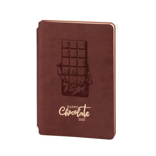 Ежедневник недатированный "Альба Шоколад", формат А5, гибкая обложка, коричневый, арт. 3820-9_GR - вид 1 из 2