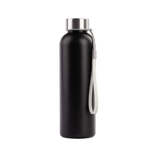 Бутылка для воды "Natural", 0,6 л, черный, арт. 2081-3 - вид 1 из 7