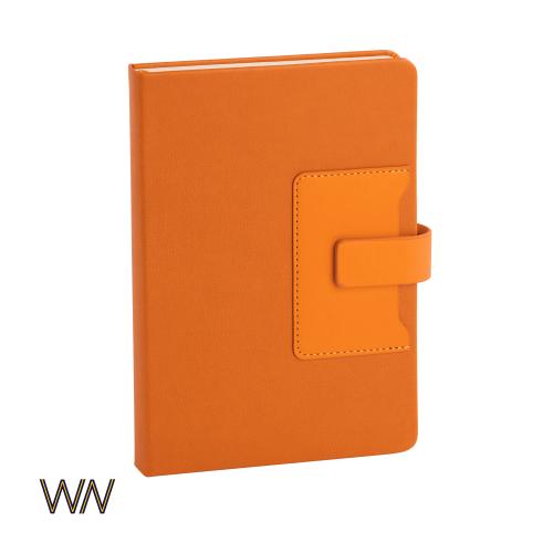 Ежедневник недатированный "Монти", формат А5, твердая обложка, оранжевый, арт. 3821-10 - вид 1 из 7
