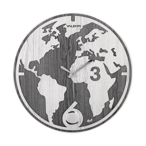 Часы настенные "Карта мира", арт. L350 - вид 1 из 2