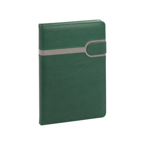 Ежедневник недатированный "Бари", формат А5, зеленый c серым, арт. 3823-6 - вид 1 из 8