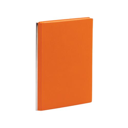 Ежедневник недатированный "Аскона", формат А5, гибкая обложка, цвет оранжевый