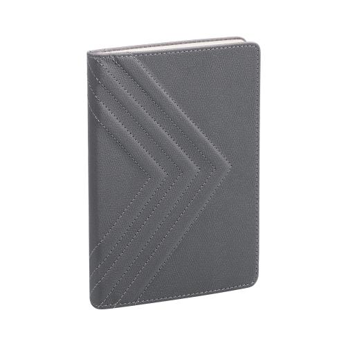 Ежедневник недатированный "Тоскана" с 3d-обложкой, А5, цвет серый