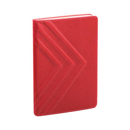 Ежедневник недатированный "Тоскана" с 3d-обложкой, А5, цвет красный