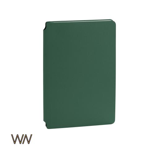 Ежедневник недатированный "Альба", формат А5, гибкая обложка, цвет зеленый