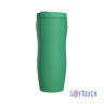 Термостакан "Монтана" 400 мл, покрытие soft touch, цвет зеленый