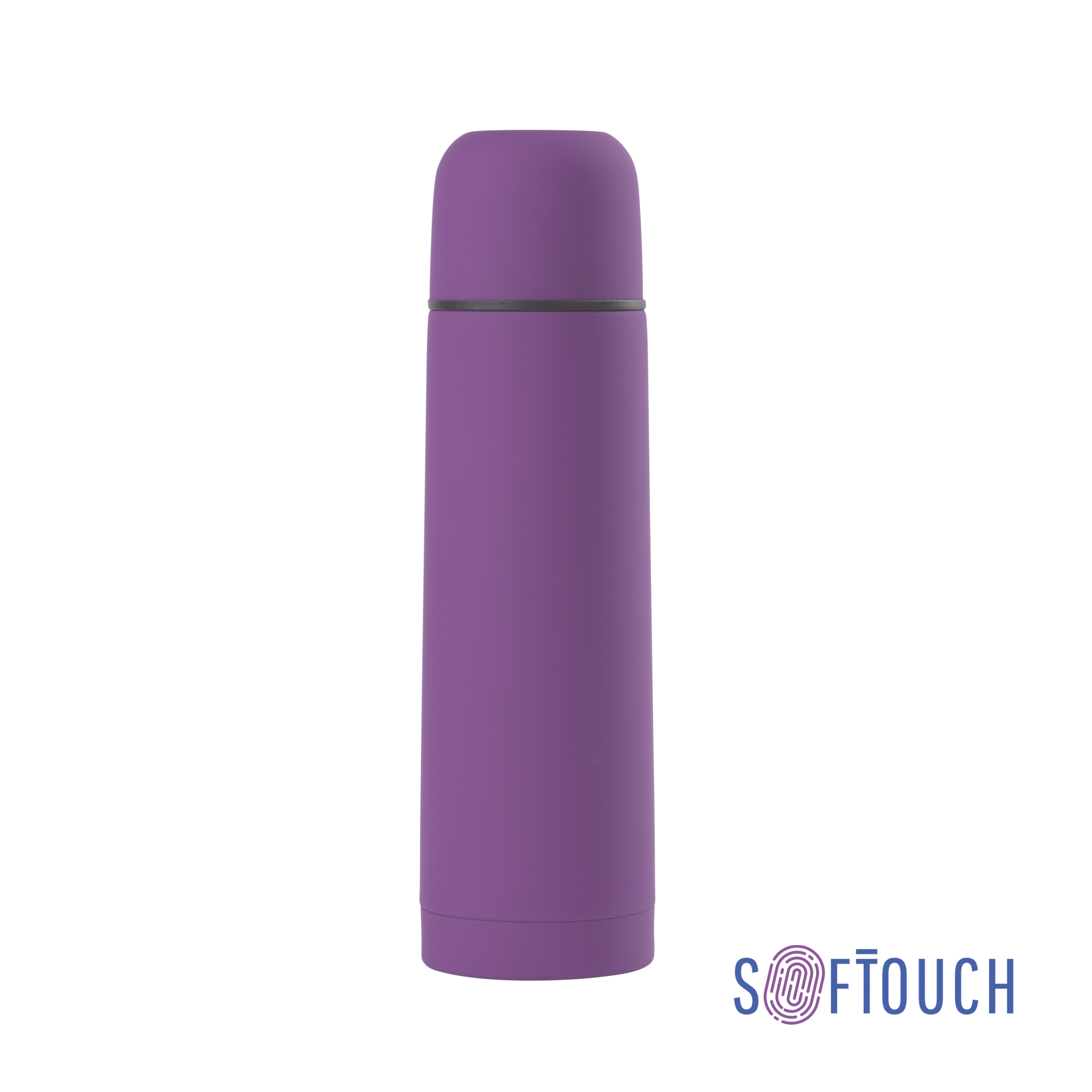 Термос "Крит", покрытие soft touch 0,5 л., фиолетовый, арт. 6330-350 - вид 1 из 4
